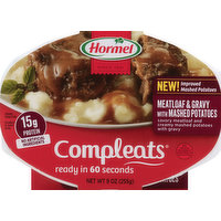 Hormel Meatloaf & Gravy, with Mashed Potatoes, 9 Ounce