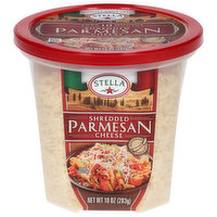 Stella Cheese, Parmesan, Shredded, 10 Ounce