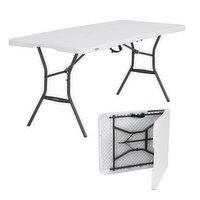 Lifetime Fold In Half 6 Foot Table 1 ct, 6 Foot