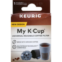 Keurig Coffee Filter, Reusable, Universal, 1 Each