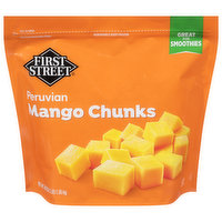 First Street Mango Chunks, Peruvian, 48 Ounce