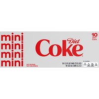 Diet Coke Diet Cola, 10 Each
