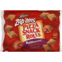 Michelina's Pizza Snack Rolls, Pepperoni, Pepperoni Pizza in a Golden Crust, 40 Each