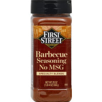First Street Seasoning, Barbecue, No MSG, Specialty Blends, 20 Ounce