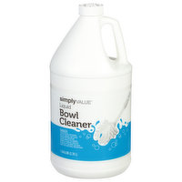 Simply Value Bowl Cleaner, Liquid, 128 Ounce