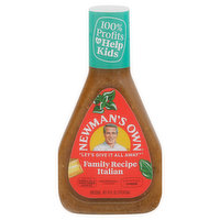 Newman's Own Dressing, Family Recipe, Italian, 16 Fluid ounce