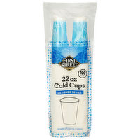 First Street Cold Cups, Designer Series, 22 Ounce, 100 Each