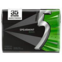 5 Gum, Sugarfree, Spearmint Rain, 1 Each