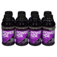 Powerade Sports Drink, Grape, 8 Each