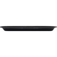 First Street Serving Tray, Round, Black, 12 In, 1 Each