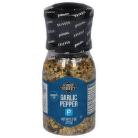 First Street Garlic Pepper, Grinder, 7.3 Ounce