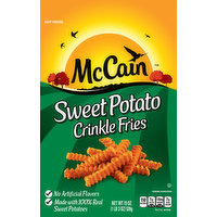 McCain Crinkle Fries, Sweet Potatoes, 19 Ounce