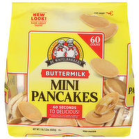 De Wafelbakkers Pancakes, Buttermilk, Mini, 60 Each