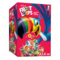 Froot Loops Breakfast Cereal, Original, 43.6 Ounce