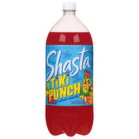 Shasta Soda, Caffeine Free, Tiki Punch, 67.6 Fluid ounce