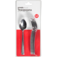 Simply Value Teaspoons, 12 Each