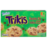 Marinela Cookies, Chocolate Chip, Trikis, 8 Packs, 8 Each