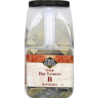 First Street Bay Leaves, Whole, 8 Ounce