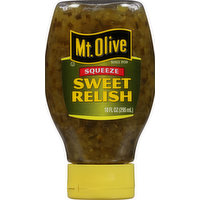 Mt Olive Squeeze Sweet Relish, 10 Ounce