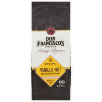 Don Francisco's Coffee, Ground, Medium Roast, Vanilla Nut, 12 Ounce