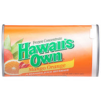 Hawaiis Own Juice Beverage, Blended, Mango Orange, 12 Ounce
