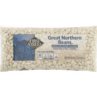 First Street Great Northern Beans, 16 Ounce
