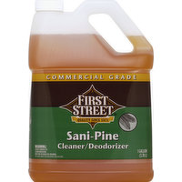 First Street Cleaner/Deodorizer, Sani-Pine, 128 Ounce