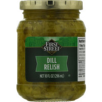 First Street Dill Relish, 10 Fluid ounce