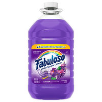 Fabuloso Multi-Purpose Cleaner, 2X Concentrated Formula, Lavender, 169 Fluid ounce