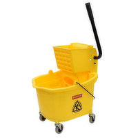 Mop Bucket And Wringer, 35 quart, 1 Each