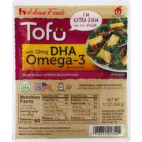 House Foods Tofu, with 32 mg DHA Omega-3, 12 Ounce