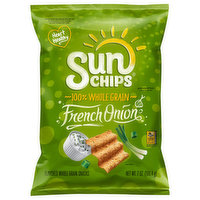 SunChips Whole Grain Snacks, French Onion, 7 Ounce