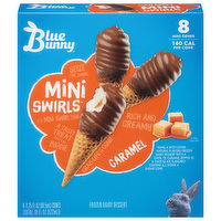 Blue Bunny Frozen Dairy Dessert, Caramel, 8 Each