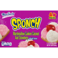 Marinela Marinela Sponch Marshmallow Cookies, 4 count, 12.68 oz, 12.68 Ounce