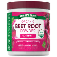 Nature's Truth Beet Root, Organic, Powder, 6.1 Ounce