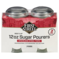 First Street Sugar Pourers, 12 Ounce, 24 Ounce