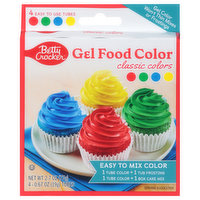 Betty Crocker Gel Food Color, Classic Colors, 4 Each