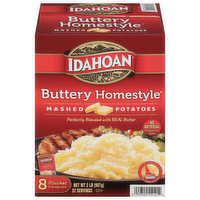 Idahoan Buttery Homestyle Mashed Potatoes Club Pack, 8 Each