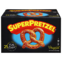 SuperPretzel Pretzels, Soft, Original, 25 Each