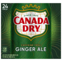 Canada Dry Ginger Ale, 24 Each