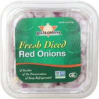 Gills Diced Red Onions, 8 Ounce
