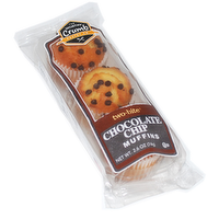 The Worthy Crumb Chocolate Chip Individually Wrapped Muffins, 16 Each