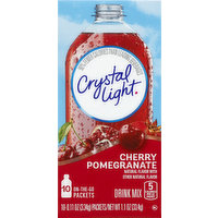 Crystal Light Drink Mix, Natural Cherry Pomegranate, 10 Each