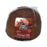 First Street Hickory Smoked Half Ham, 2.32 Pound