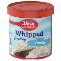 Betty Crocker Frosting, Vanilla, Whipped, 12 Ounce