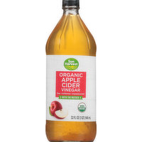 Sun Harvest Vinegar, Organic, Apple Cider, 32 Ounce