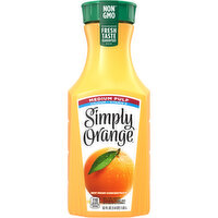 Simply Orange Medium Pulp Orange Juice With Calcium And Vitamin D, 52 fl oz, 52 Fluid ounce