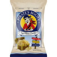 Pirates Booty Rice & Corn Puffs, Aged White Cheddar, 10 Ounce