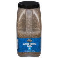 First Street Basil, Ground, Coarse, 25 Ounce