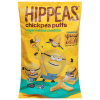 Hippeas Chickpea Puffs, Vegan White Cheddar, 4 Ounce